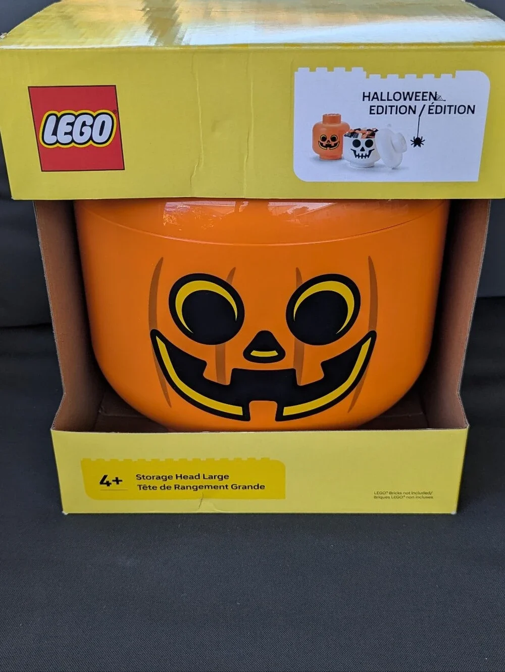 LEGO Halloween Large Pumpkin Storage Head